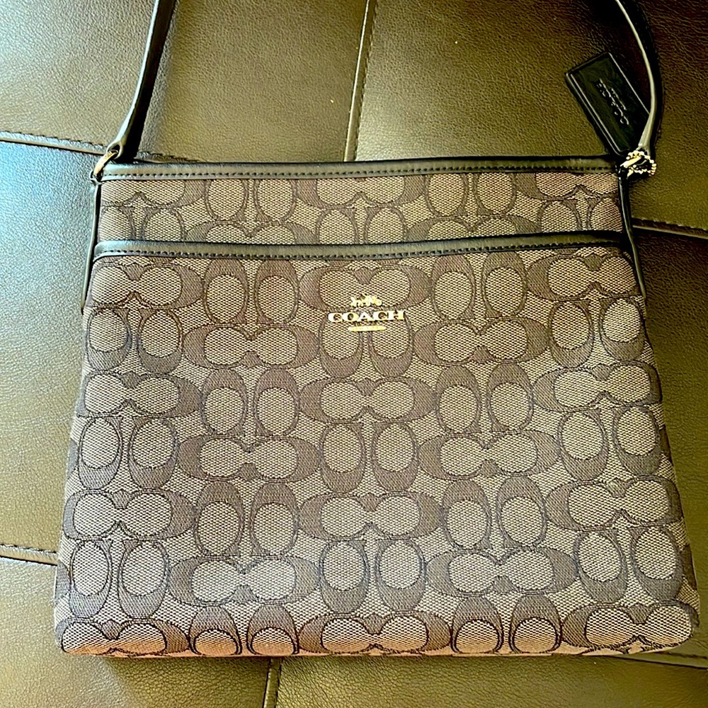 COACH Gently Used File Bag